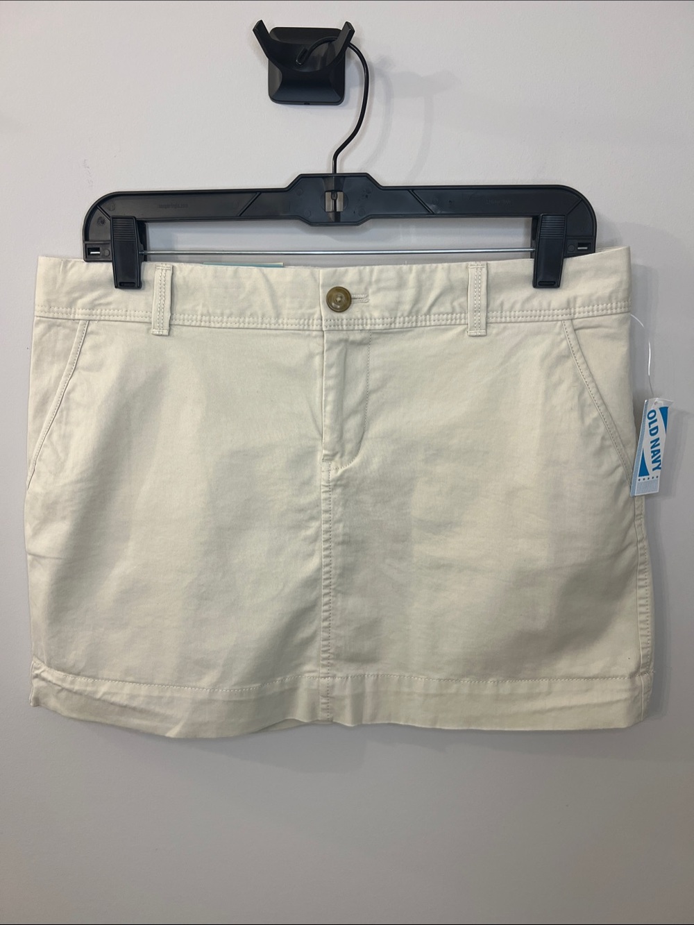 Old Navy Cotton Mini Skirt with Front Button